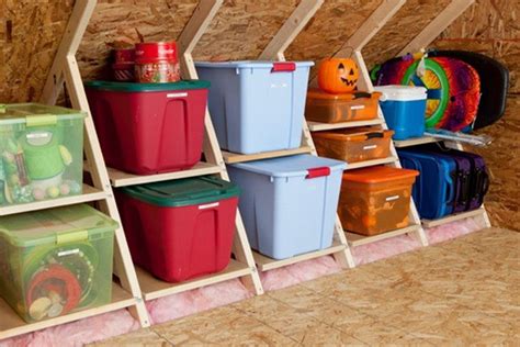 attic storage containers